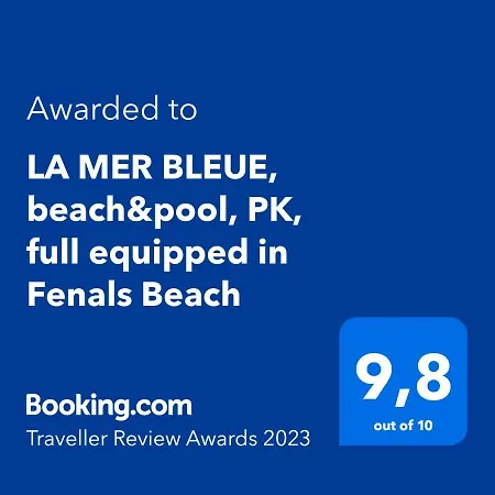 Seahomes Vacations, La Bleue, Beach&pool, Pk, Full Equipped In Fenals アパート リョレート・デ・マル