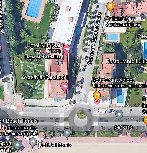 아파트 La Bleue, Boutique With Free Parking, Full Equipped In Fenals 료렛 드 마르