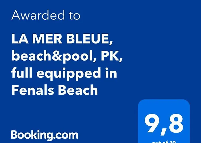 La Bleue, Boutique With Free Parking, Full Equipped In Fenals 아파트 료렛 드 마르